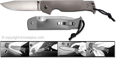 Cold Steel Pocket Bushman Knife CS 95FB