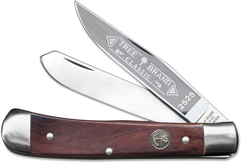 Boker Tree Brand 145th Anniversary Grenadill Wood 1/145 Trapper Pocket  Knife 112528 - BO112528