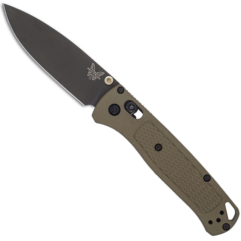 Benchmade Bugout 535GRY-1 Knife Gray Nitride Drop Point Ranger Green ...