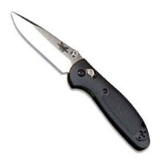 Benchmade Mini Griptilian 556BKSN Knife Mel Pardue EDC Black Drop Point ...