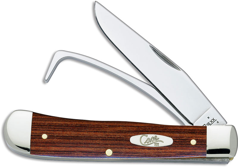 Case Knives: Case Rosewood Equestrian's Knife, CA-2259