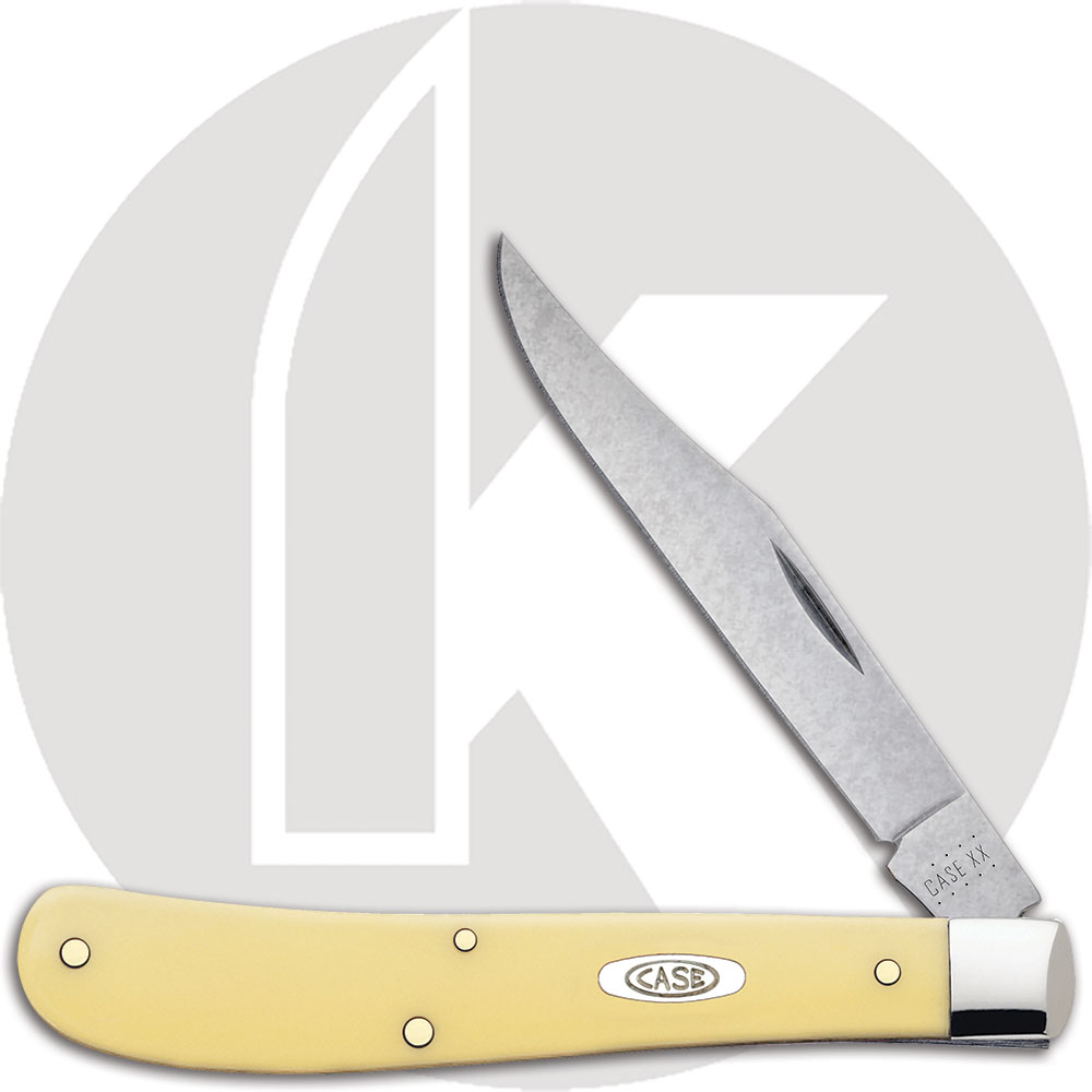 Case Barehead Slimline Trapper, Yellow CV, CA-31