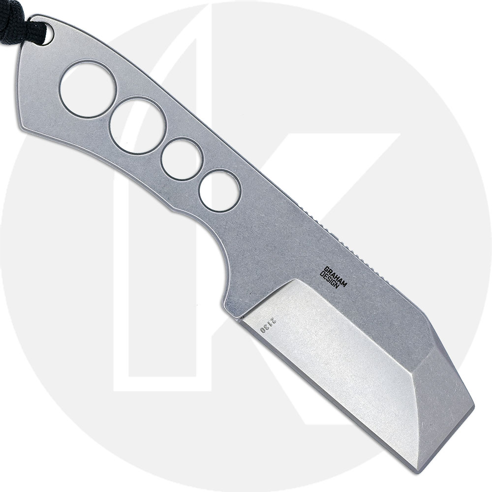 FIXED BLADE KNIFE RAZEL CHISEL - SILVER
