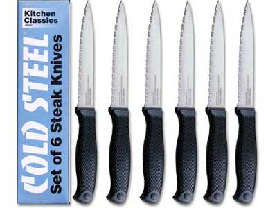 Cold Steel Kitchen Classics Knife Set