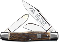 Eye Brand Knives: Eye Brand Stockman Knife, Bone Handle, EB-350