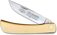 GERMAN EYE BRAND CARL SCHLIEPER WOOD SODBUSTER KNIFE 99JR SOLINGEN (7080-4)
