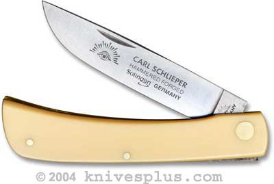 GERMAN EYE Brand Large Sod Buster Yellow 99Y Knives
