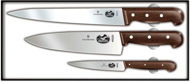 Victorinox Chef's Knife - Wavy 10 inch - Rosewood
