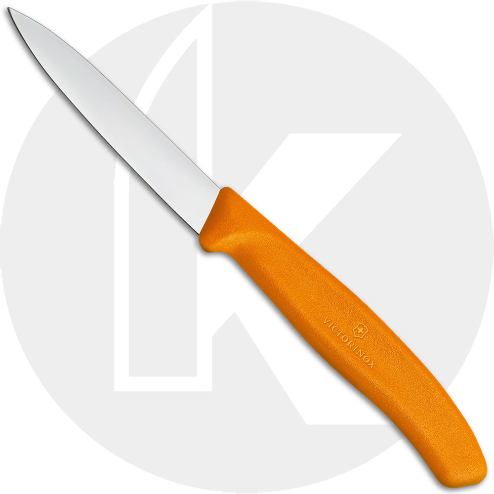 Victorinox Paring Knife with Orange Handle, 6.7606.L119