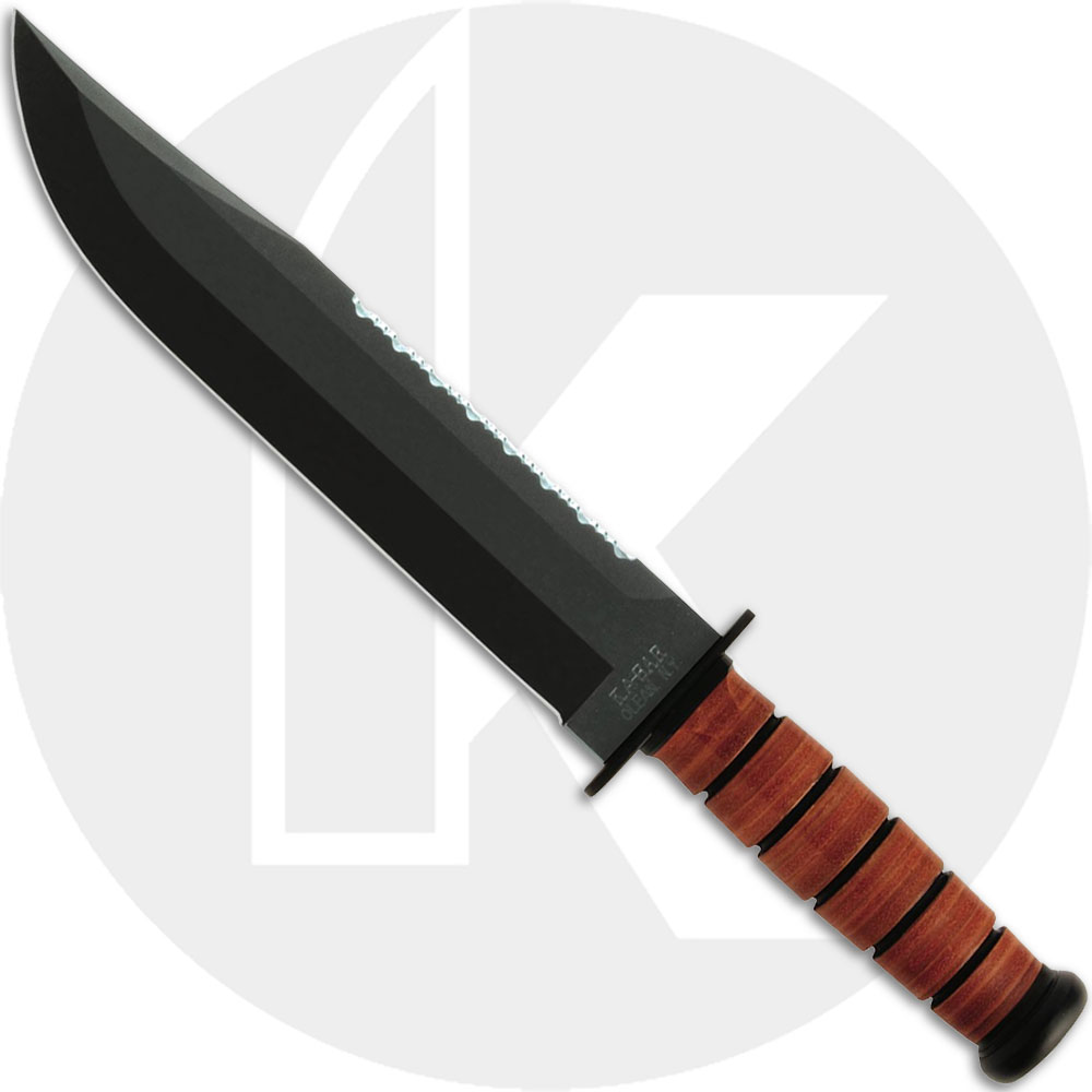 KABAR Big Brother Knife, Leather, KA-2217