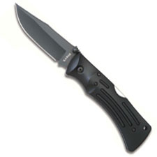 KA-BAR Knives: KABAR Mule Knife, Part Serrated, KA-3051