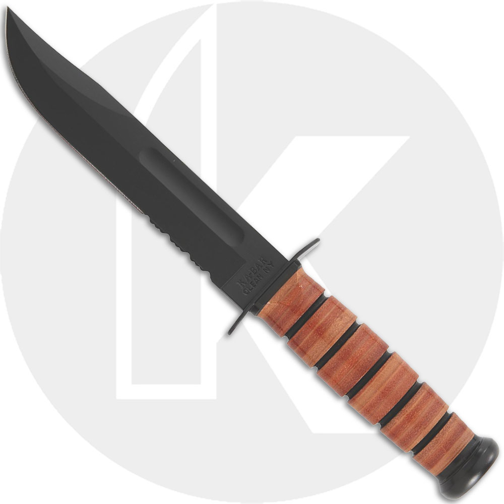 KA-BAR Knives KABAR US Army Fighting-Utility Knife with Synthetic Sheath, KA-5019