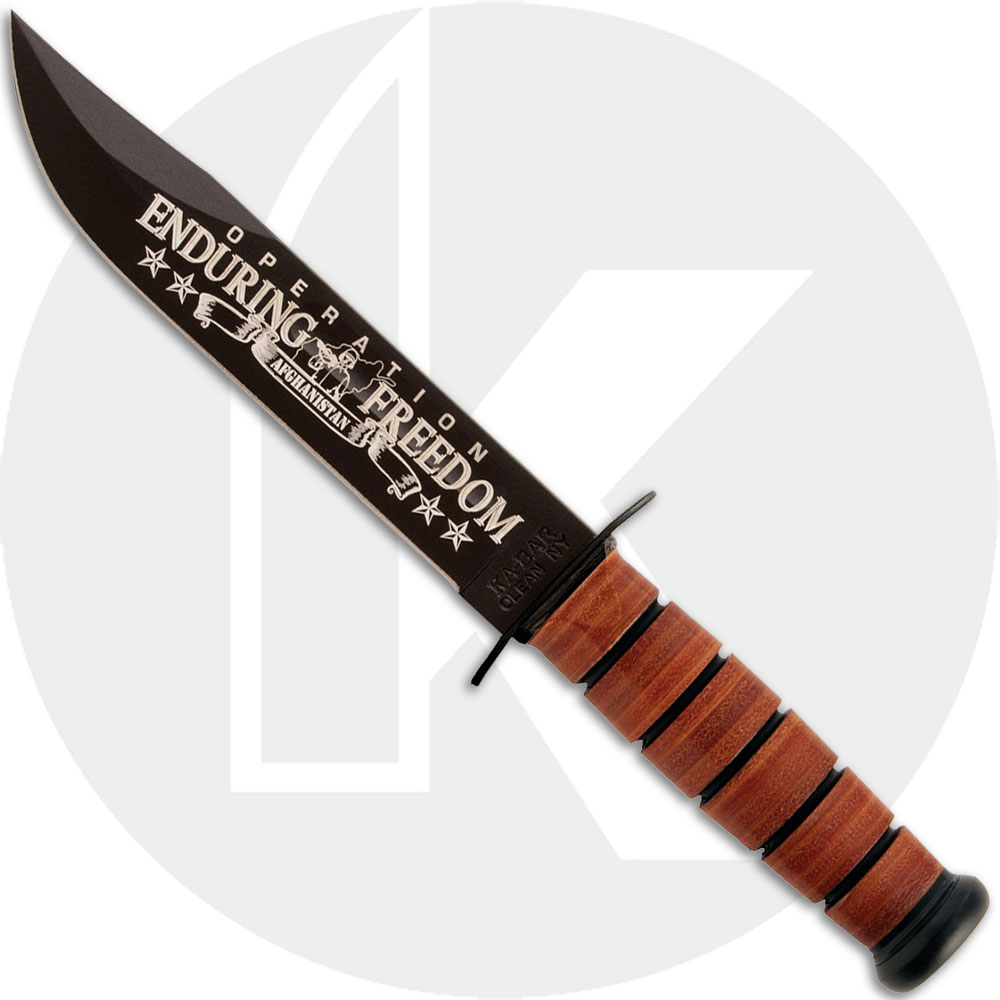 KABAR 9168 US Army OEF Afghanistan Commemorative Knife