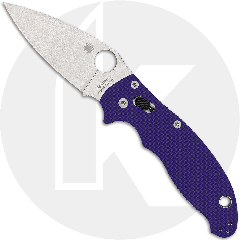 Spyderco Manix 2 G10 Knife, S110V, SP-C101GPDBL2