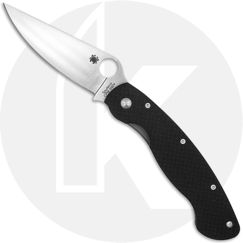 Spyderco Military C36CF90VP Knife - Sprint Run - Carbon Fiber - S90V - Discontinued Item - BNIB