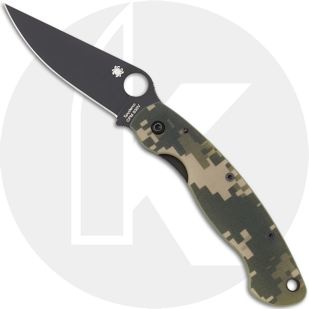 Spyderco Knives Spyderco Military, Camo, SP-C36GPCMOBK