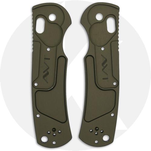 AWT Hogue RSK MK1-G2 Scales - Archon Series - OD Green Anodized - USA Made