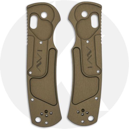 AWT Hogue RSK MK1-G2 Scales - Archon Series - FDE Anodized - USA Made