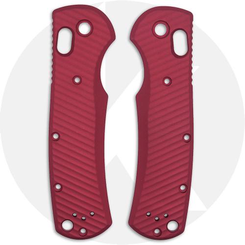 AWT Hogue RSK MK1-G2 Scales - Archon Series - Weathered Red Anodized - USA Made