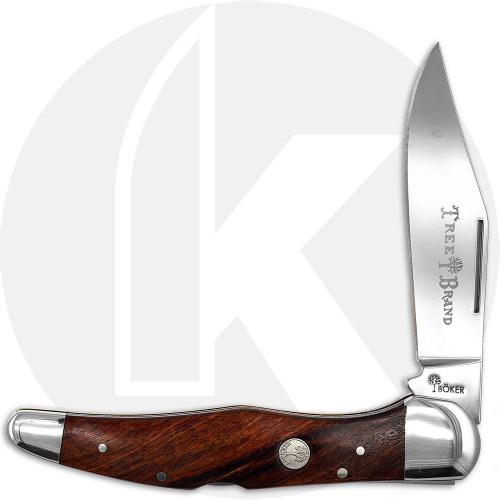 Boker Folding Hunter 110871 Knife - D2 Steel Blade - Wood Handle - German Import