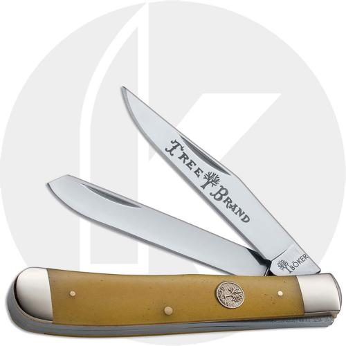 Boker Trapper Knife, Smooth Yellow Bone, BK-731