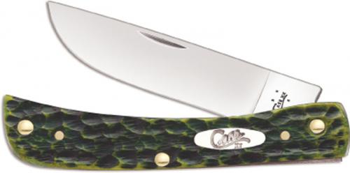 Case Sod Buster Jr Knife, Green Apple Bone, CA-10288