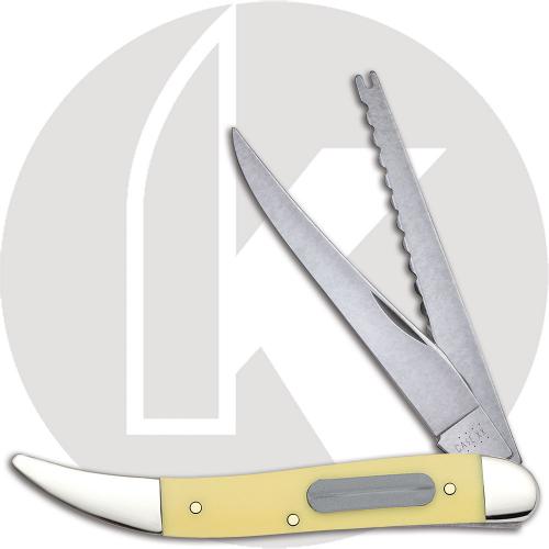 Case Fishing Knife, Yellow Synthetic, CA-120