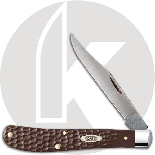 Case Barehead Slimline Trapper, Brown Synthetic, CA-135