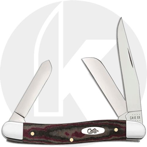 Case Medium Stockman Knife 13622 Rustic Red Richlite 10318SS