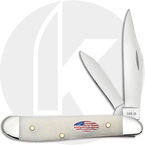 Case XX Peanut 14094 Knife - Smooth Natural Bone - 6220CS