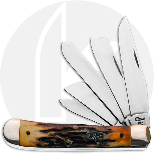 Case Beast 01610 Knife - Stag - 5554SS - Discontinued - BNIB