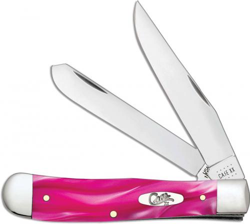 Case Trapper Knife 17860 Pink Pearl Kirinite 10254SS