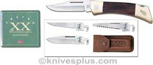 Case Knives: Case XX Changer Knife with Tin, Rosewood Handle, CA-2031