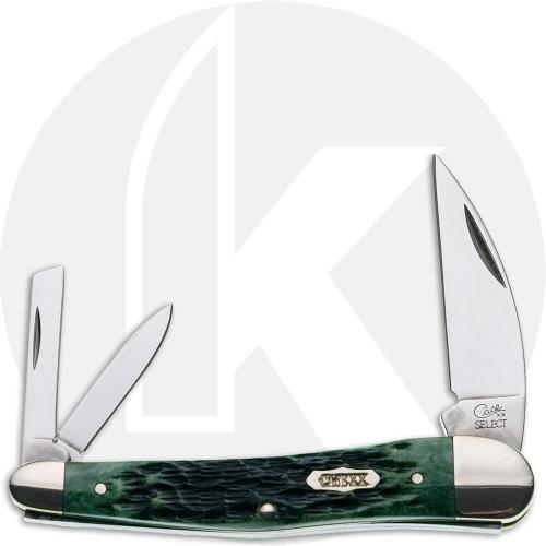 Case Select Seahorse Whittler 02452 Knife - 6355WHSS - Bermuda Green Bone - Discontinued - BNIB