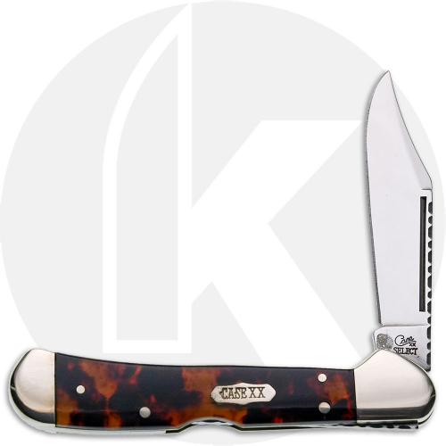 Case Select CopperLock 02455 Knife - Smooth Tortoise Celluloid - TO1549LSS - Discontinued - BNIB