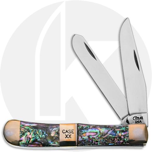 Case Trapper 02500 Knife - Abalone - 8254SS - Discontinued - BNIB