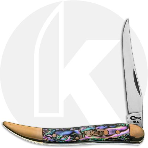 Case Small Texas Toothpick 02505 Knife - Abalone - 810096SS - Discontinued - BNIB