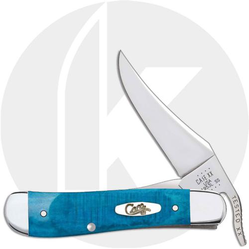 Case RussLock Knife 25589 Caribbean Blue Bone 61953LSS