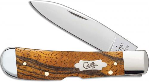 Case 26256 Tribal Lock Knife Zebra Wood TB712010LSS