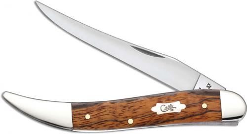 Case 26257 Medium Texas Toothpick Knife Zebra Wood 710094SS