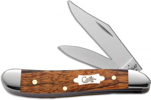 Case 26259 Peanut Knife Zebra Wood 7220SS