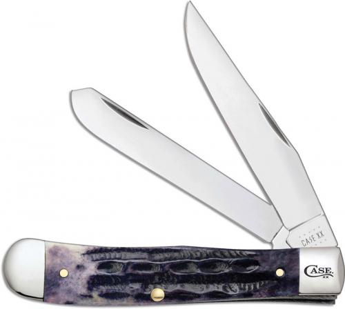 Case Trapper Knife 27160 Deep Canyon Light Purple Bone 6254SS