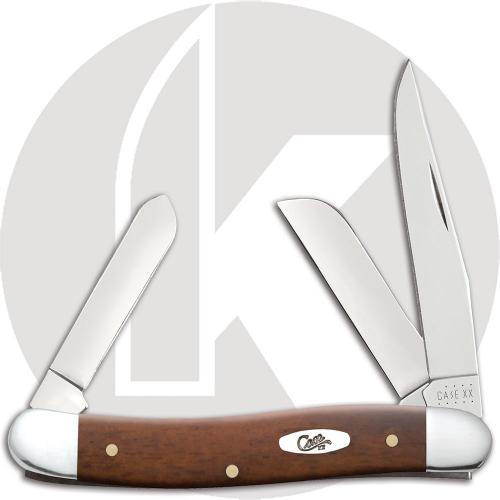 Case Knives: Case Smooth Chestnut Bone Medium Stockman Knife, CA-28701