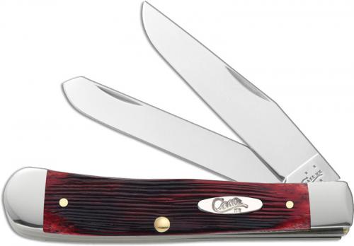 Case Trapper Knife, Barnboard Crimson Bone, CA-29140