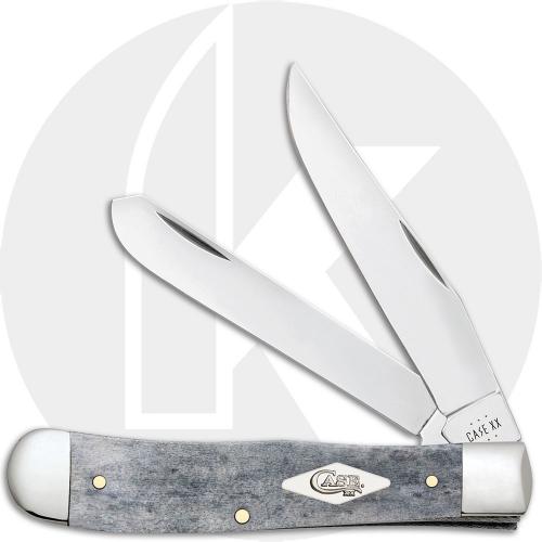 Case XX Trapper 34200 Knife - Smooth Gray Bone - 6254SS