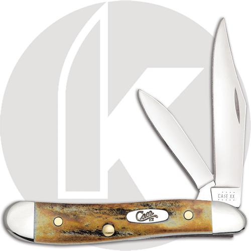 Case Peanut Knife, Genuine Stag, CA-48