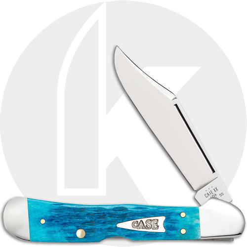 Case XX CopperLock 50646 Knife - Jigged Sky Blue Bone - 61549LSS