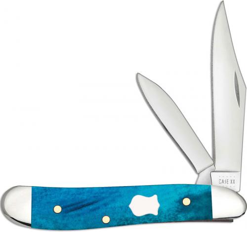 Case Peanut Knife 50667 Caribbean Blue Bone 6220SS