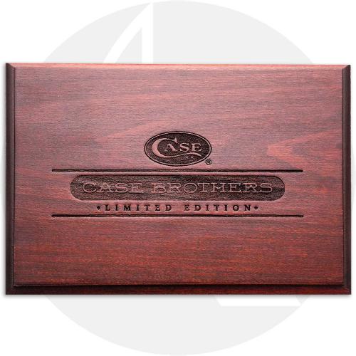 Case Brothers Commemorative Copperhead Knife - Jean Case - Jigged Old Red Bone - Discontinued - BNIB