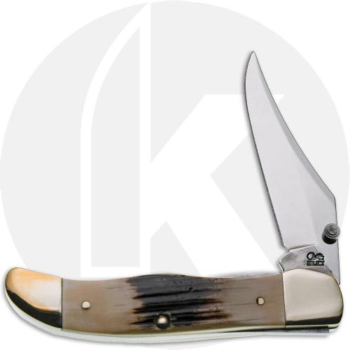 Case Select Mid Folding Hunter 05401 Knife - Mammoth Ivory - I1265LCSS - Discontinued - BNIB